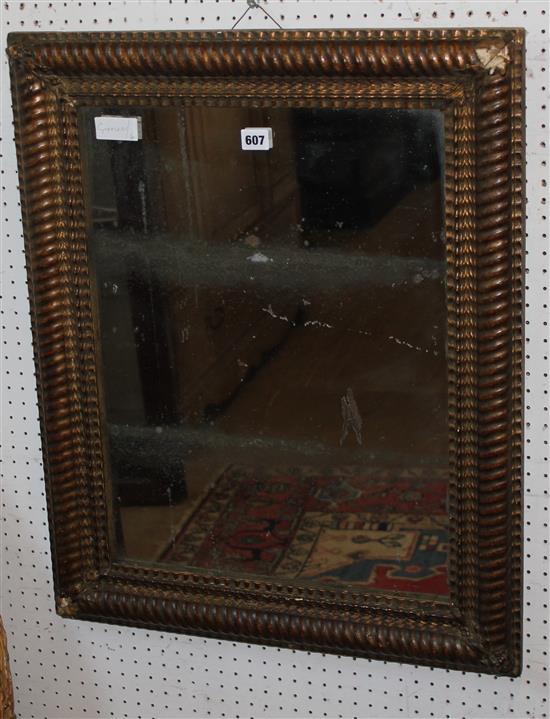 Gilt framed mirror